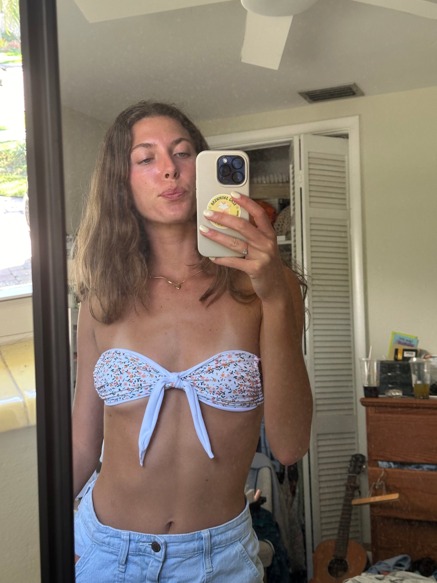 Delilah tie front top