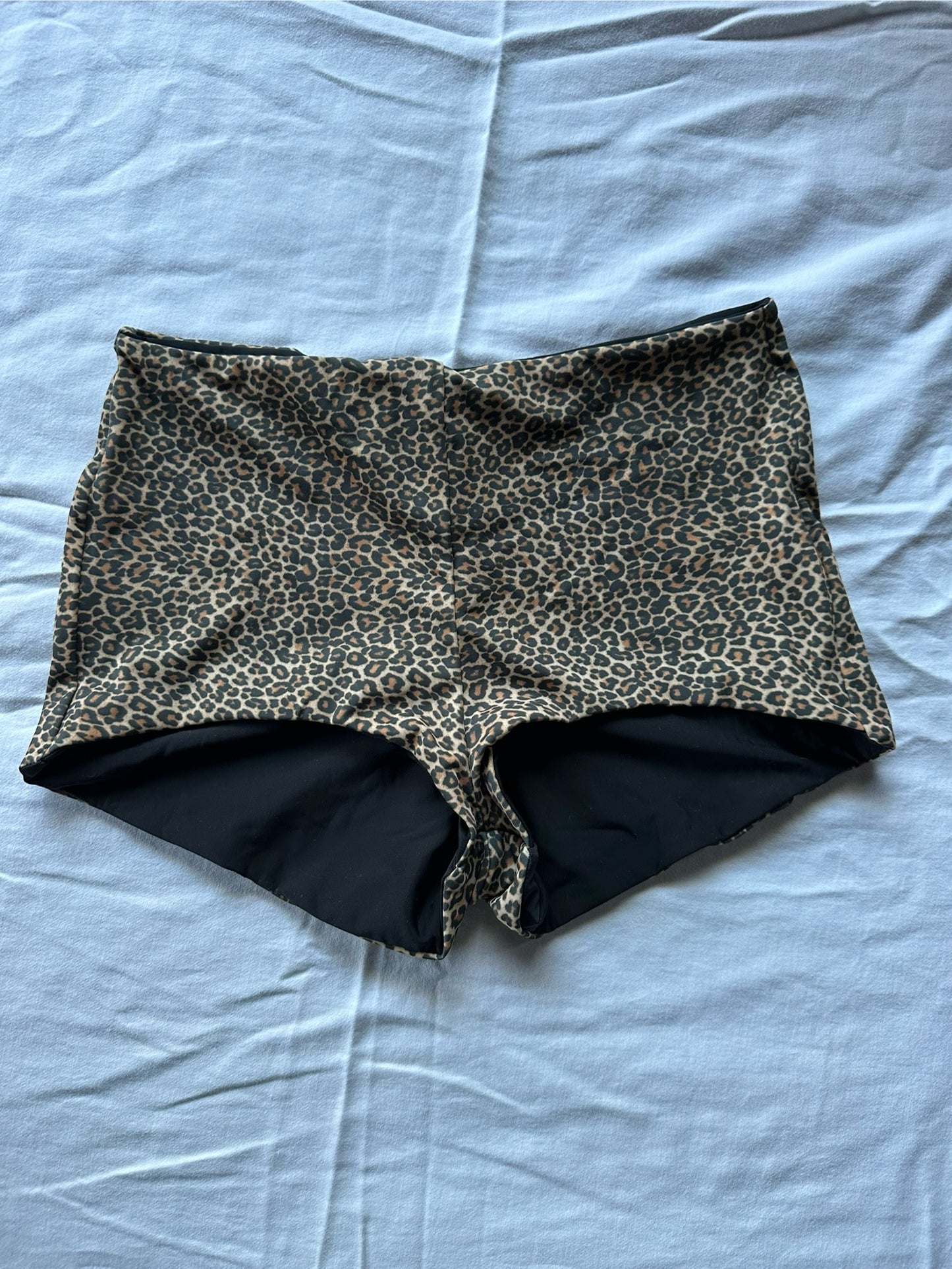 cheetah boyshorts small