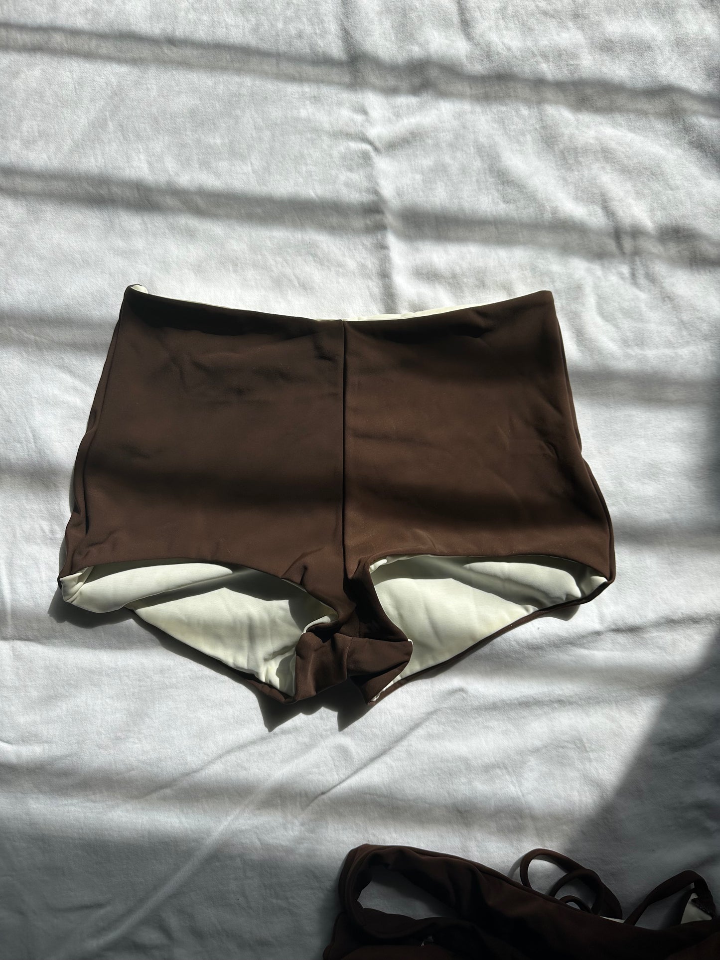 coconut boyshorts - extra small